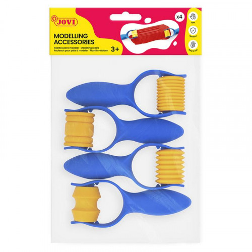Blister de Rodillos de Plastilina Jovi