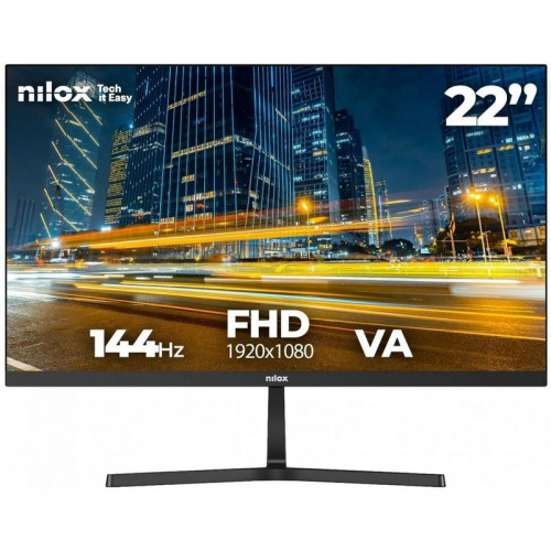 Monitor NILOX 22" VA 144Hz VGA HDMI...