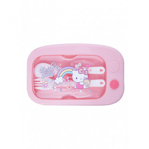 Fiambrera Hello Kitty 1100 ml Rosa