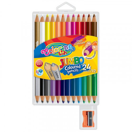 Lápices de Colores Jumbo 12 Unidades