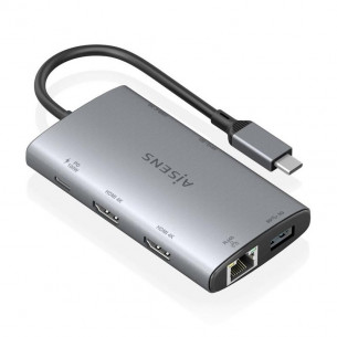 Docking AISENS USB-C a... 2