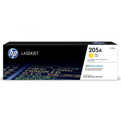 Tóner HP 205A CF532A Amarillo Original