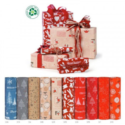 Papel de Regalo de Navidad 2x70 cm...