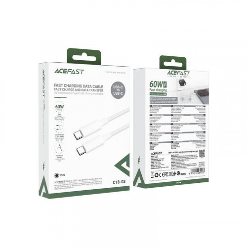 Cable USB-C a USB-C Acefast C18-03...