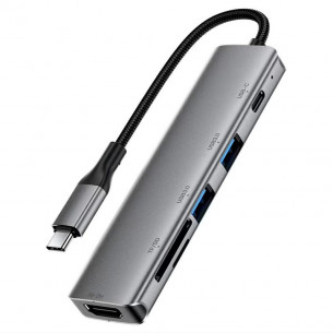 Acefast J18 Hub USB-C 6 en...