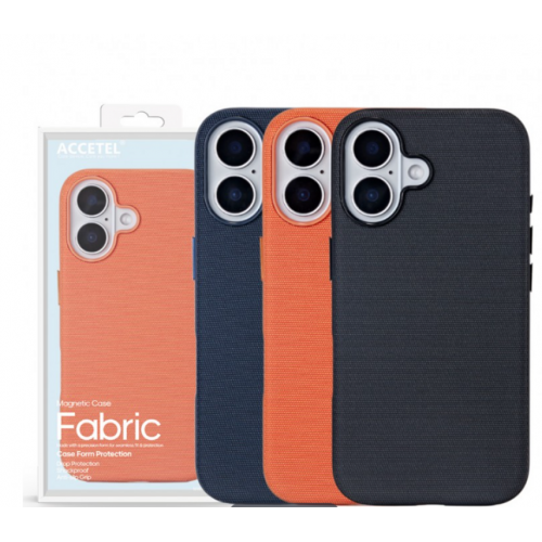 Funda Accetel Tex Fabric con Magsafe...