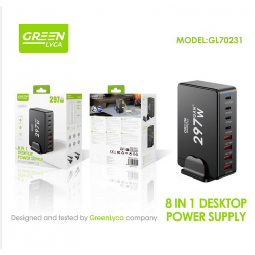 Adaptador de Corriente Greenlyca 297W...