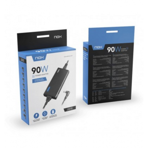 Cargador Portátil Notebook Nox 90W...