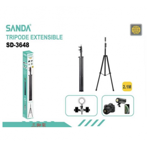 Trípode Extensible Sanda 2.1M Soporte...