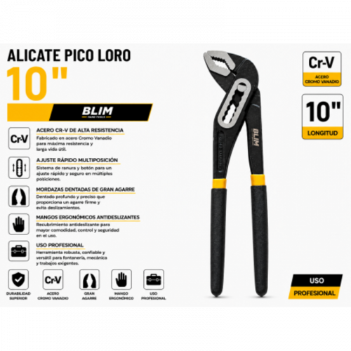 Alicate Pico Loro 10 Pulgadas Blim