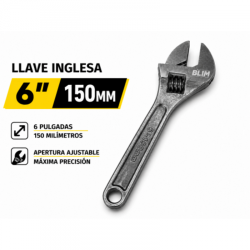 Llave Inglesa 6 Pulgadas 150 mm Blim
