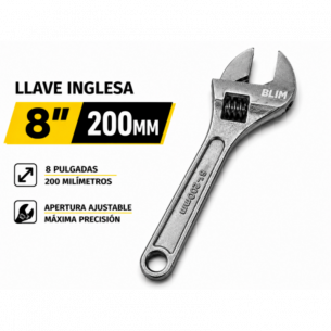 Llave Inglesa 8 Pulgadas...
