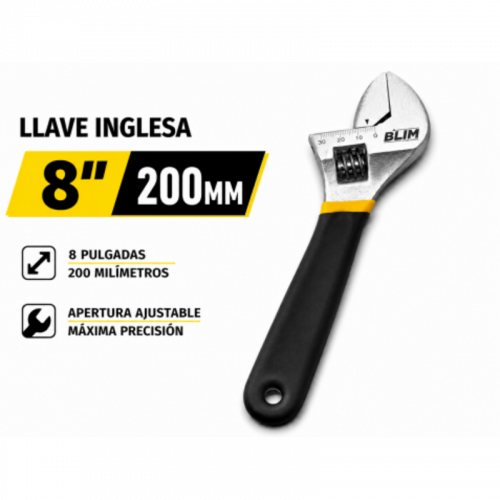 Llave Inglesa 8 Pulgadas 200 mm con...