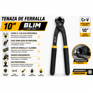 Tenaza de Ferralla 10...