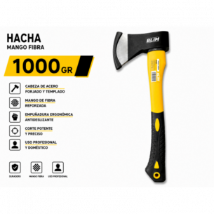 Hacha 1000g con Mango de...