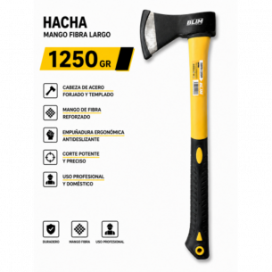 Hacha 1250 g con Mango de...