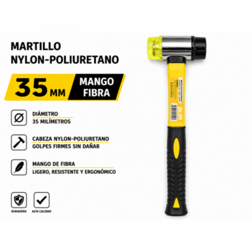 Martillo de Nylon-Poliuretano con...