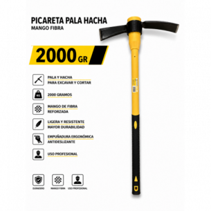 Picareta Pala Hacha 2000g...
