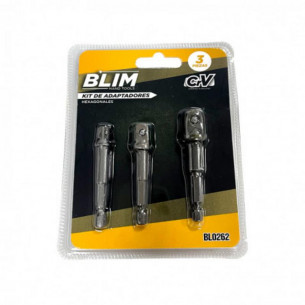 Kit 3 Adaptadores 1/4... 2