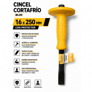 Cincel Cortafrío Plano...