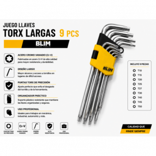 Juego de Llaves Torx Largas...