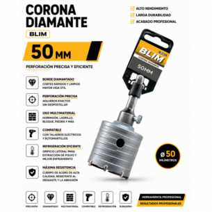 Corona Diamante 50 mm Blim