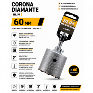 Corona Diamante 60 mm Blim