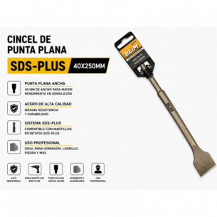 Cincel de Punta Plana...