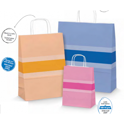 Bolsa de Papel Kraft Allegra con...