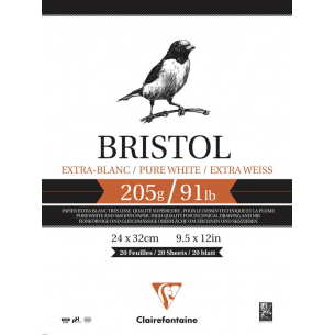 Bloc Bristol 240x320 mm 20...