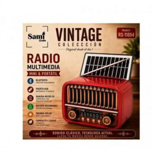 Radio Vintage Solar con... 2