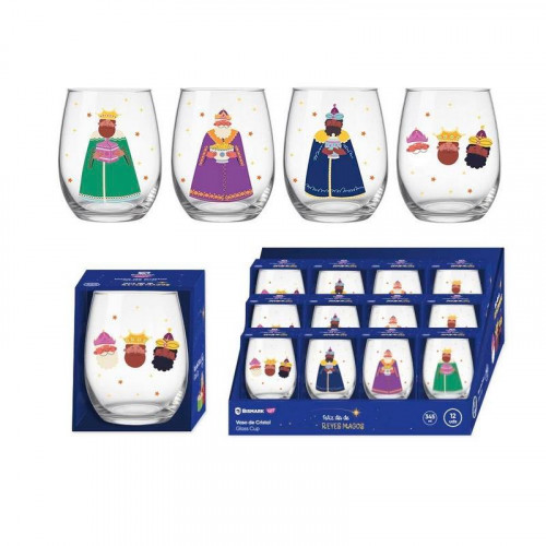 Vaso de Cristal Reyes Magos 345 ml