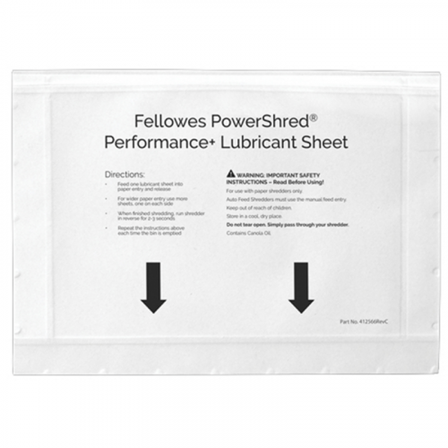 Pack de 10 Hojas Lubricantes con...