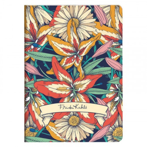 Cuaderno A5 Frida Kahlo 64 Hojas...