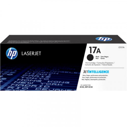 Tóner HP N.º 17A CF217A Negro