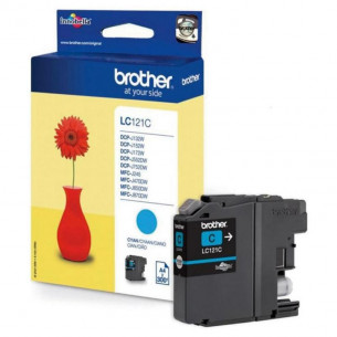 Tinta Brother LC121C Cian...