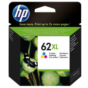 Tinta HP número 62XL Color...