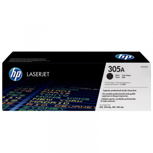 Tóner HP 305A CE410A Negro