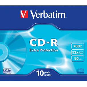 CD-R Verbatim 700 MB 52x 80...