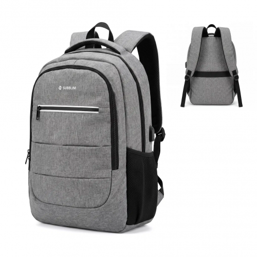 Mochila Subblim City Plus 16" USB...