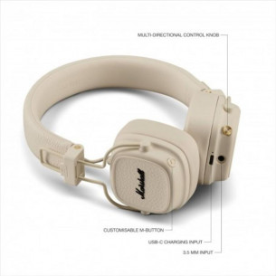 Cascos Marshall Major V Crema