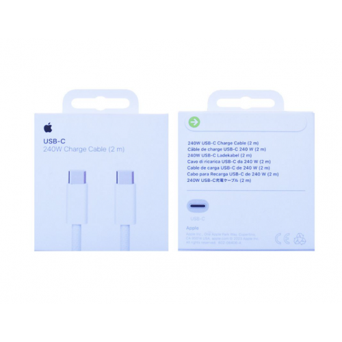Cable Apple USB-C to USB-C (2m) 240W...