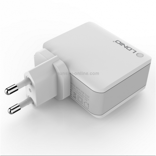 Cargador LDNIO 4xUSB Ports 4.4A EU...
