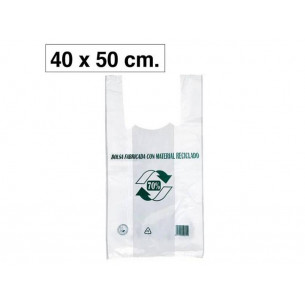 Bolsas Blancas de Plástico...