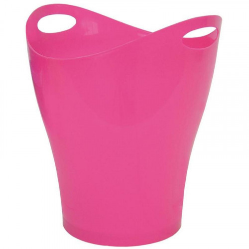 Papelera Ovalada Rosa 2191