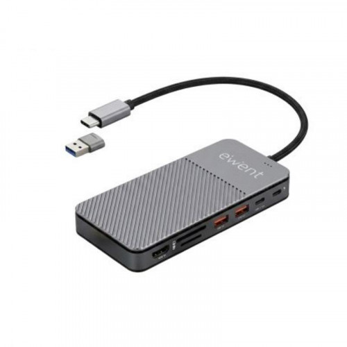 Docking Station + Caja M.2 Ewent 4K...
