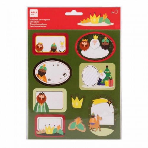 Etiquetas de Regalo Navideñas Reyes...