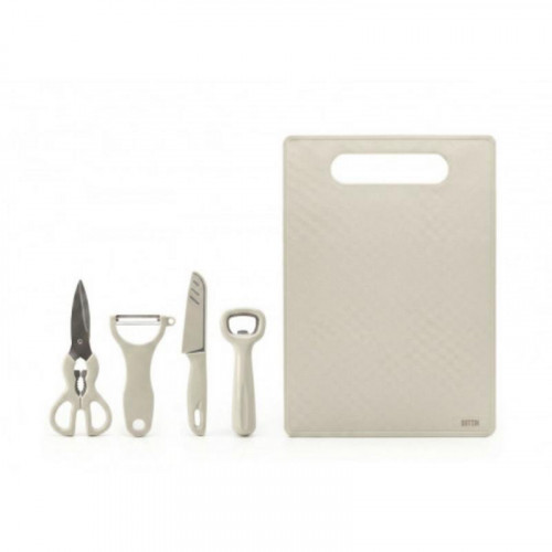 Set 4 Utensilios de Cocina con Tabla...