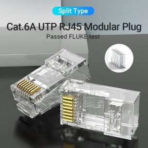 Conector RJ45 Vention Cat6A... 2