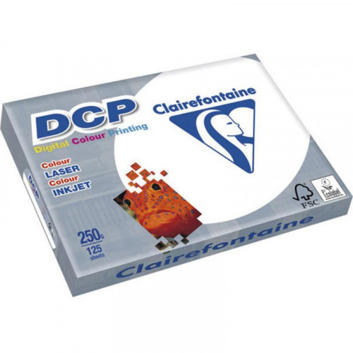 Papel DCP A4 Blanco 250 g/m² 125 Hojas